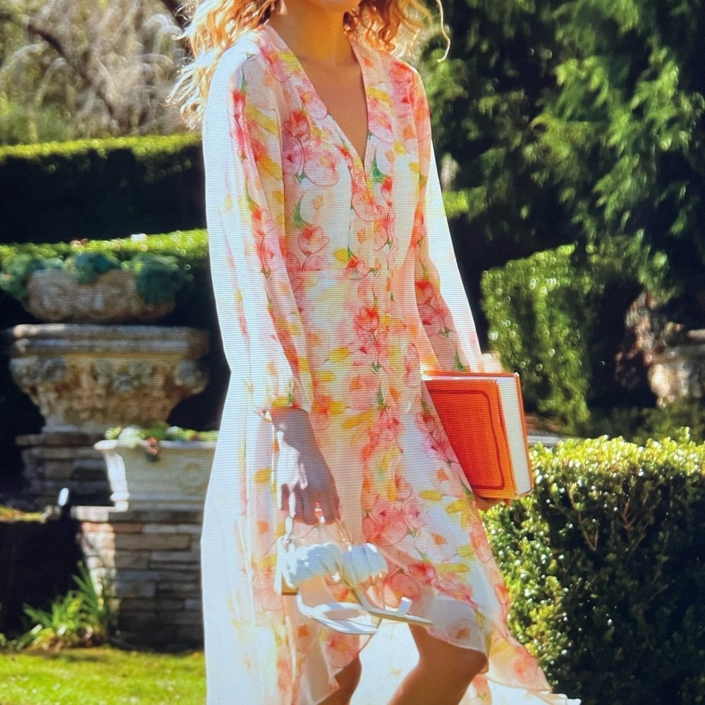Floral Long Sleeve Dress